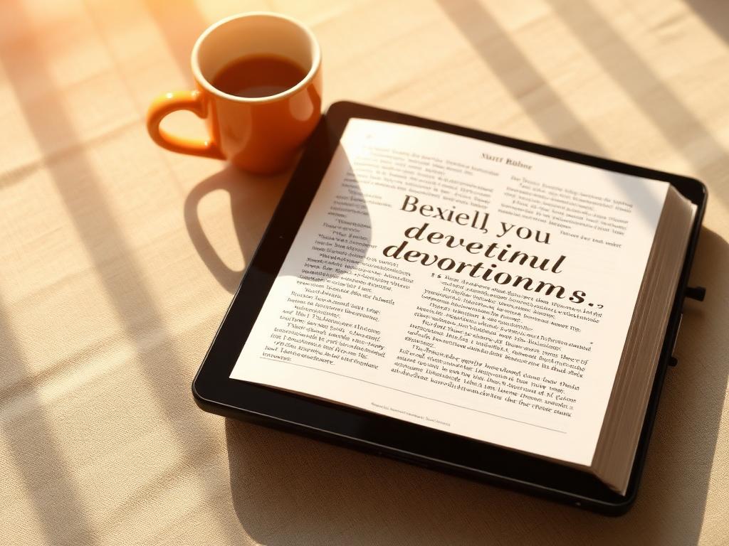 Devotional eBook Template
