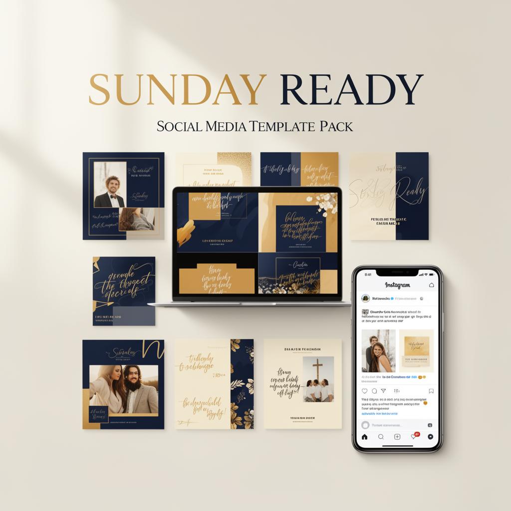 Sunday Ready™: Social Media Template Pack